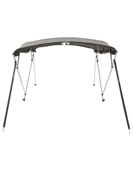 Bimini di Prua con Pareti Laterali 4 Archi 243x(200-213)x137cm