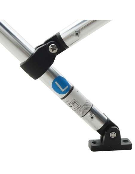 Bimini di Prua con Pareti Laterali 4 Archi 243x(200-213)x137cm