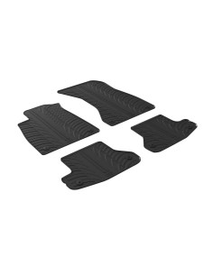 Set tappeti su misura in gomma - compatibile per  Audi A5 Cabrio (03/17 09/24) -  Audi A5 Coupè (09/16 09/24)