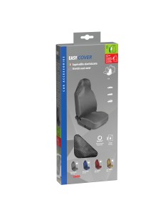 Easy Cover, coprisedile anteriore elasticizzato - Grigio