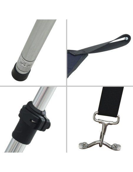 Estensione Tendalino a T Blu Marino 170x208x(115-183) cm