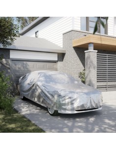 Copriauto per Berlina Cinghie con Fibbia Argento Pieno XL PEVA