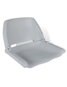 Sedile per Barca Pieghevole senza Cuscino Grigio 48x51x41 cm