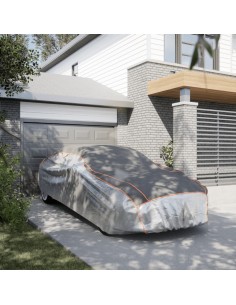 Telo Copriauto per Berlina Antigrandine XL Grigio e Argento
