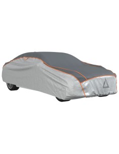 Telo Copriauto per Berlina Antigrandine XL Grigio e Argento 2