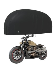 Copertura per Moto Nera 220x95x110 cm 210D Oxford 2