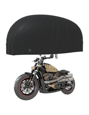 Copertura per Moto Nera 220x95x110 cm 210D Oxford