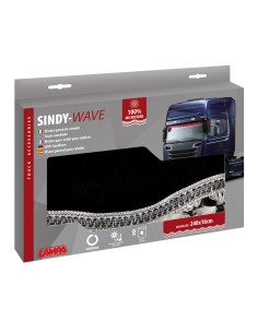 Sindy, fascia parasole in microfibra per camion - Nero 2