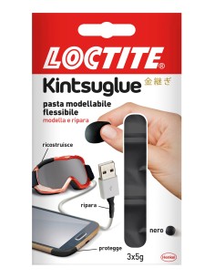 Loctite Kintsuglue 3x5 g - Nero