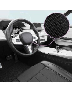 Pellicole per Auto 2 pz 4D Nero 100x150 cm+50x150 cm