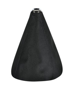 Premium, cuffia leva cambio in pelle - Nero