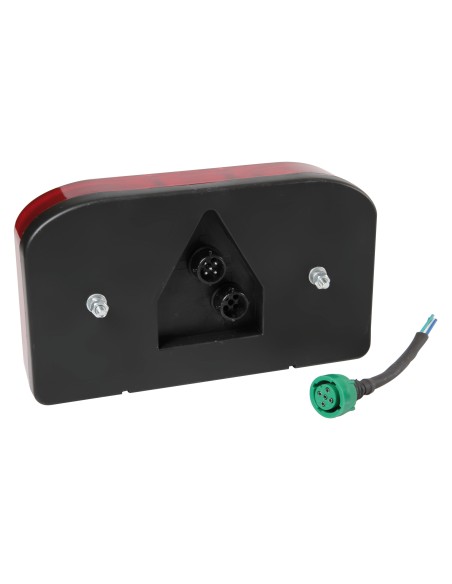 Deluxe, fanale posteriore 6 funzioni 12V - Destro