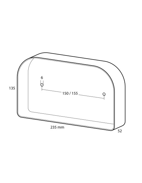 Deluxe, fanale posteriore 6 funzioni 12V - Destro