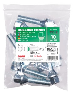 Set 10 bulloni conici - TC2 - Busta 2