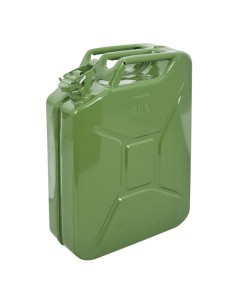 Carpoint Tanica di Benzina 20 L Metallo Verde