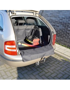 Carpoint Tappeto Protettivo per Bagagliaio 110x100x40 cm Nero