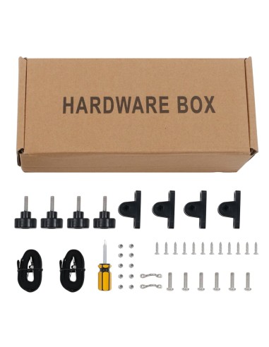 Bimini di Prua con Tendalino 4 Archi Grigio 243x244x137 cm