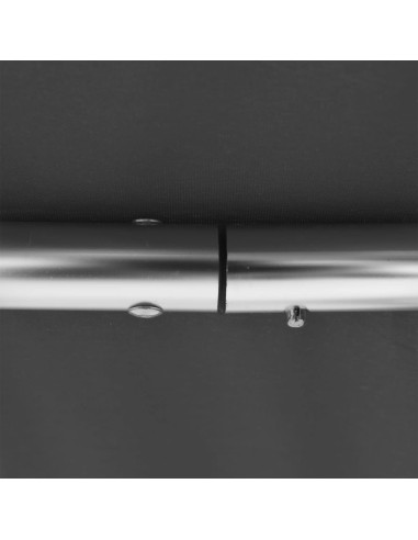 Bimini di Prua con Tendalino 4 Archi Grigio 243x244x137 cm