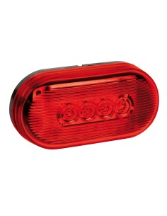 Luce ingombro a 10 Led, 24V - Rosso