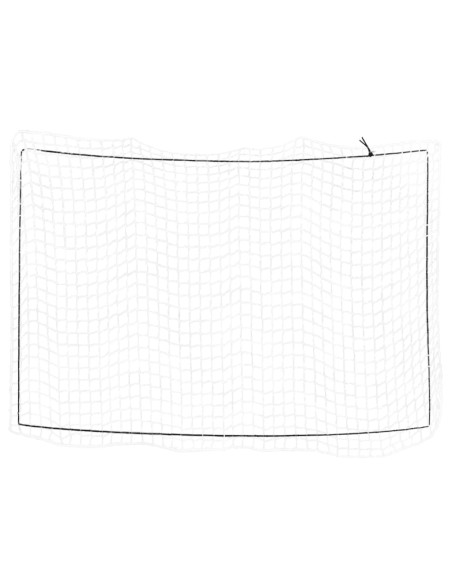 Rete per Rimorchio con Corda Elastica Bianco 2,2x1,5 m in PP