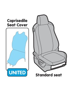 T-Shirt, coprisedile elasticizzato - Nero 2