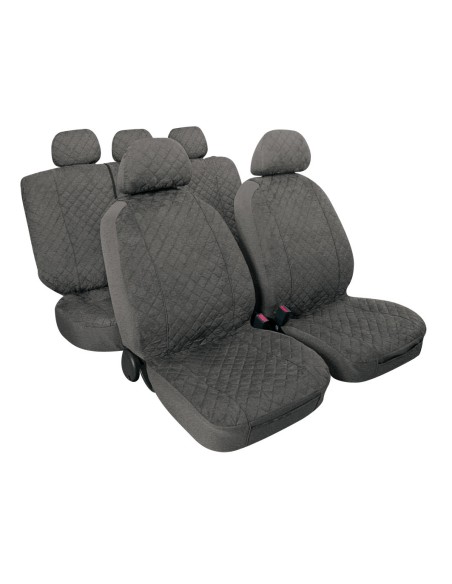 Miky, set fodere coordinate in microfibra - Antracite