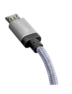 Cavo rinforzato Usb   Micro Usb - 100 cm - Grigio 2