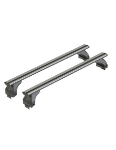 Silenzio, set completo barre portatutto in alluminio - L - Evos ST - C162