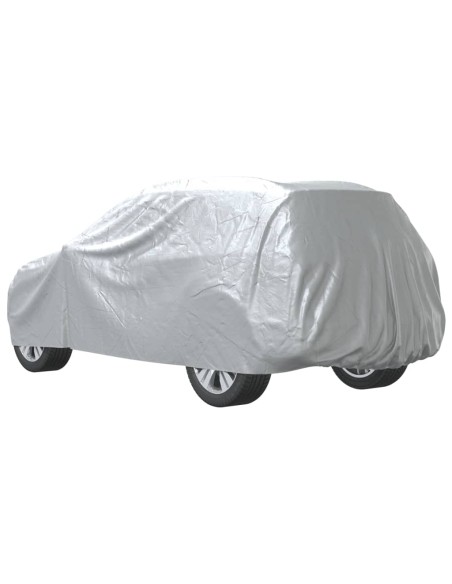 Copriauto per Fuoristrada Cinghie con Fibbia Argento Pieno XL