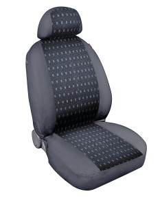 Square, coppia coprisedili anteriori in jacquard - Blu 2