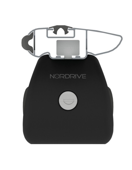 Silenzio Rail, set completo barre portatutto in alluminio - L - Evos RA