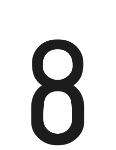 Spell-It, caratteri alfanumerici adesivi 60x30 mm - 8