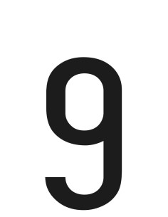 Spell-It, caratteri alfanumerici adesivi 60x30 mm - 9