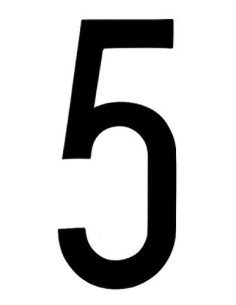 Spell-It, caratteri alfanumerici adesivi 80x35 mm - 5