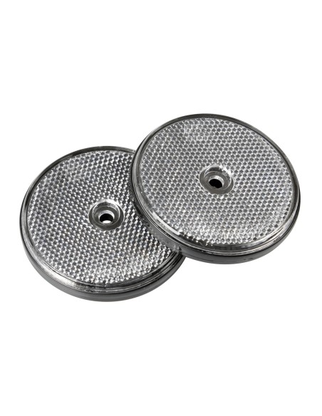 Catarifrangenti rotondi - Ø 65 mm - Bianco