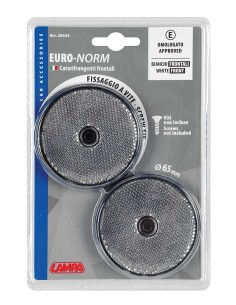 Catarifrangenti rotondi - Ø 65 mm - Bianco 2