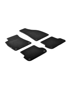 Set tappeti su misura in moquette - compatibile per  Audi A4 4p (11/07 10/15) -  Audi A4 Allroad (04/09 05/16) -  Audi A4 Avant