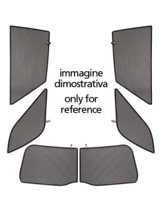 Kit tendine Privacy - 6 pz  - compatibile per  Citroen Berlingo Multispace (04/08 08/18)