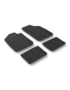 Set tappeti su misura in gomma - compatibile per  Dacia Spring 5p (04/21 03/24)