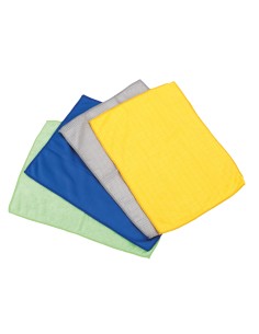 Set 4 panni assortiti in microfibra - 40x30 cm 2