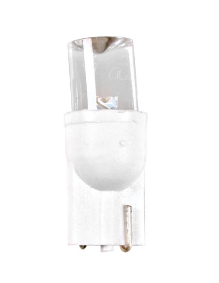12V Colour-Led Wide, lampada 1 Led - (T10) - W2,1x9,5d - 2 pz  - Scatola - Bianco