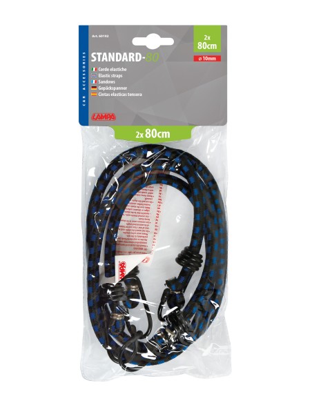 Corde elastiche Standard - Ø 10 mm - 2x80 cm