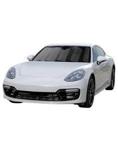 Scudo termico per parabrezza - Nero opaco - L - 72x145 cm 2