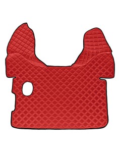 Tappeto centrale in Skeentex - Rosso - compatibile per Daf XF 105 (02/04 12/14) manuale, senza Webasto - Daf XF 106 (10/12 05/2