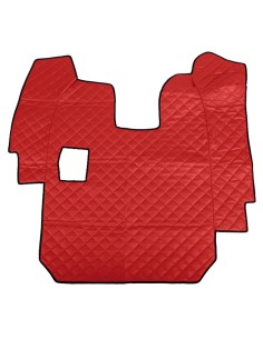 Tappeto centrale in Skeentex - Rosso - compatibile per Scania R Serie 5 (03/04 08/09) manuale