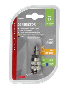 C-5, connettore aria ad attacco rapido, doppia funzione 2