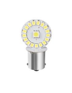 24/28V Led Series - 34 SMD x 3 chips - (P21W) - BA15s - 2 pz  - Scatola - Bianco