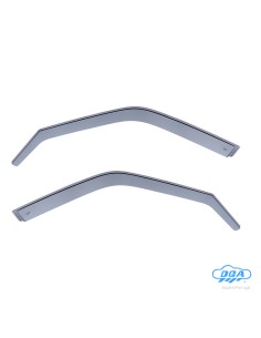 Set deflettori aria anteriori ad incastro, tipo lungo - compatibile per Citroen Saxo 5p (02/96 09/03)