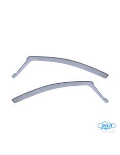 Set deflettori aria anteriori ad incastro, tipo lungo - compatibile per Ford C-Max (10/03 10/10)