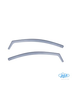 Set deflettori aria anteriori ad incastro, tipo lungo - compatibile per Opel Astra H GTC (04/05 08/11)